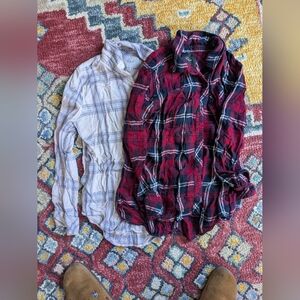 Bundle of 2 Rails flannels